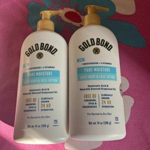 Gold bond pure moisture lotion